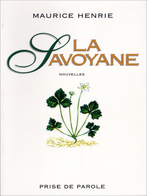 Title details for Savoyane by Maurice Henrie - Wait list